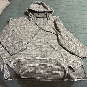 Houndstooth hoodie